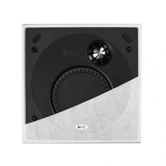 Kef Ci160TS – Diffusore da incasso Quadrato Ultrapiatto da 16 cm (singolo)