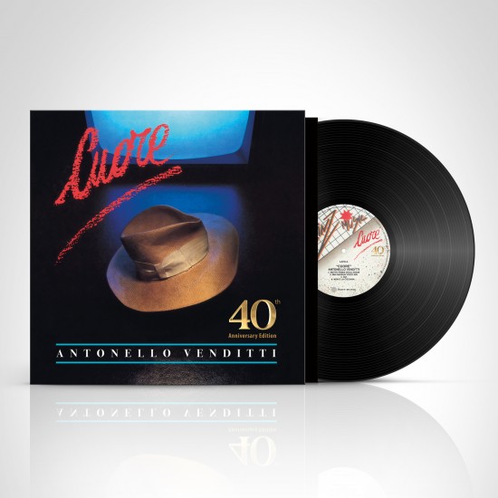 Antonello Venditti Cuore 40Th Anniversary Edition (Lp 180Gr Black )Ed. limitata 180 gr. Remaster