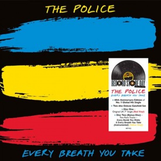 The Police Every Breath You  Original 7 Pollici Single Red Vinyl